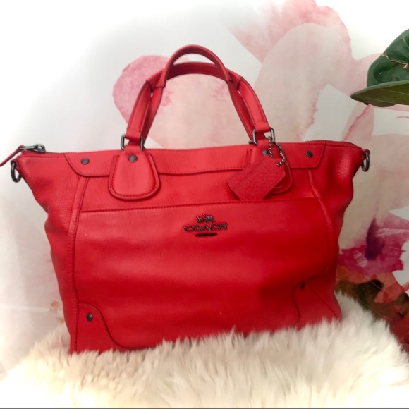Coach Handbags - Authentic Coach Leather Mickie Satchel ❤️